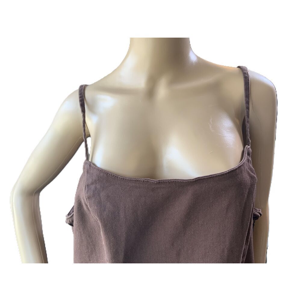 Divided Chocolate Brown Midi Dress - Picture 2 of 13